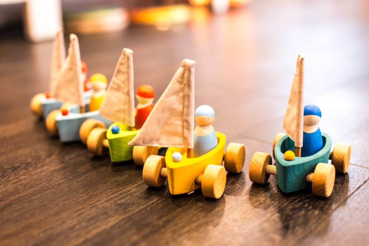 Enfants et bébé - jouets colorés